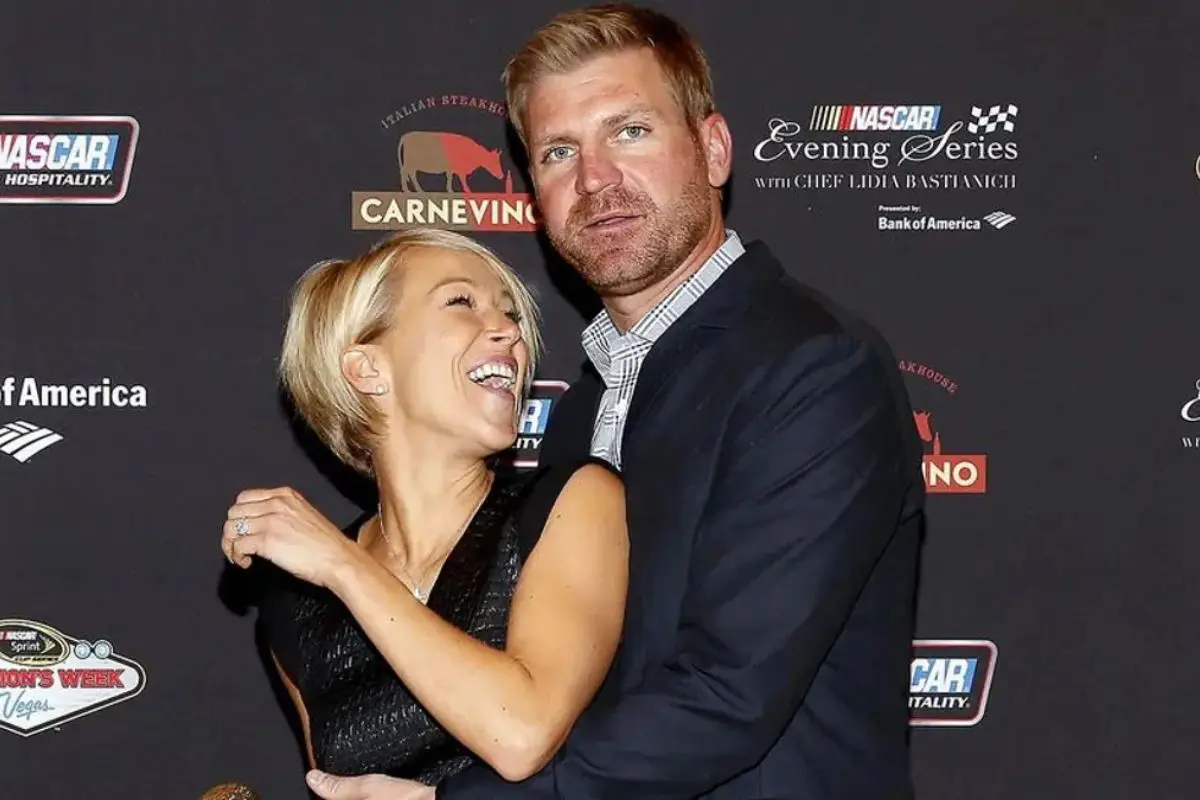 Clint Bowyer’s Wife Shares Wild Love Story With NASCAR Commentator
