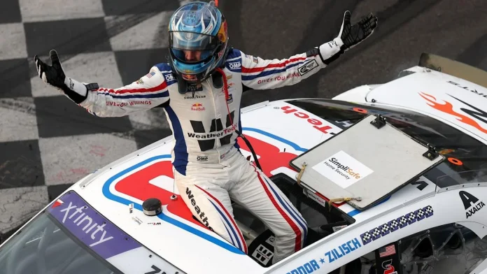 Connor Zilisch historic NASCAR Xfinity victory
