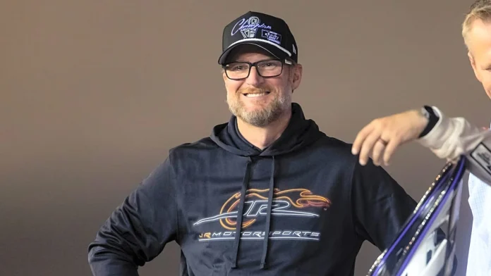 Dale Earnhardt Jr. on Ty Gibbs radio