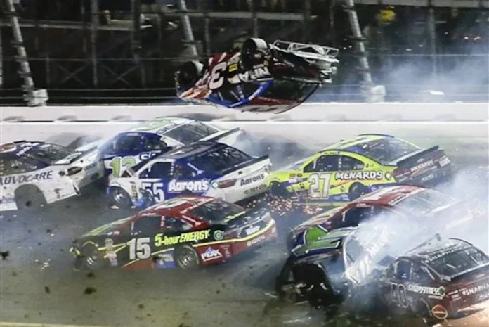 Dale Earnhardt Jr NASCAR Daytona incident