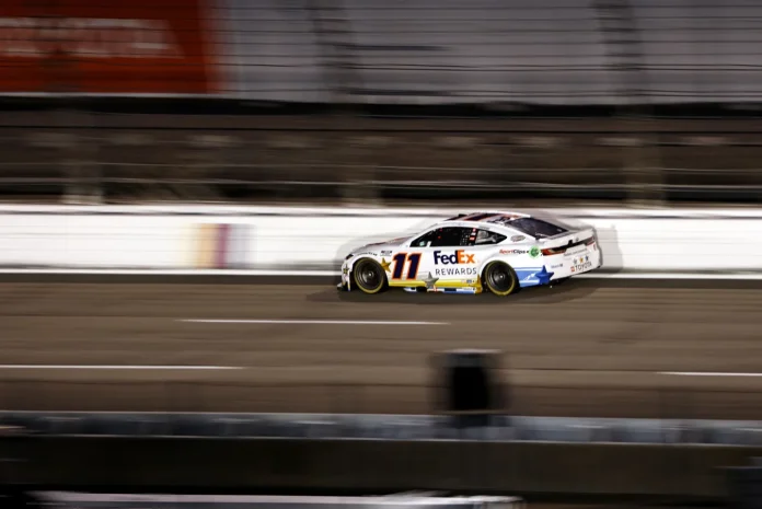Denny Hamlin pit road struggles Richmond