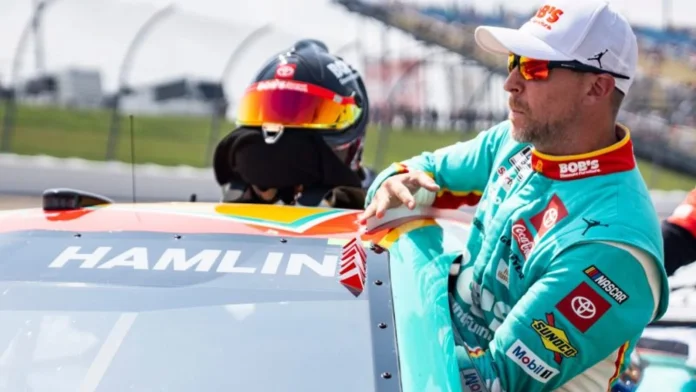 Denny Hamlin warns NASCAR rival