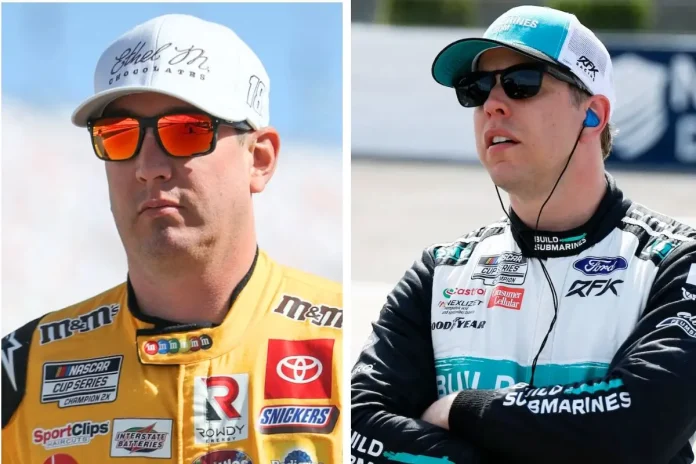 Kyle Busch and Brad Keselowski
