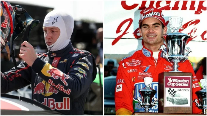 Jeff Gordon NASCAR comparison