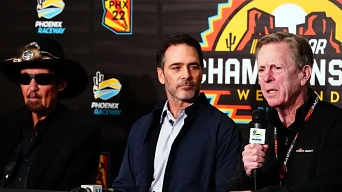 Jimmie Johnson Legacy Motor Club charter dispute