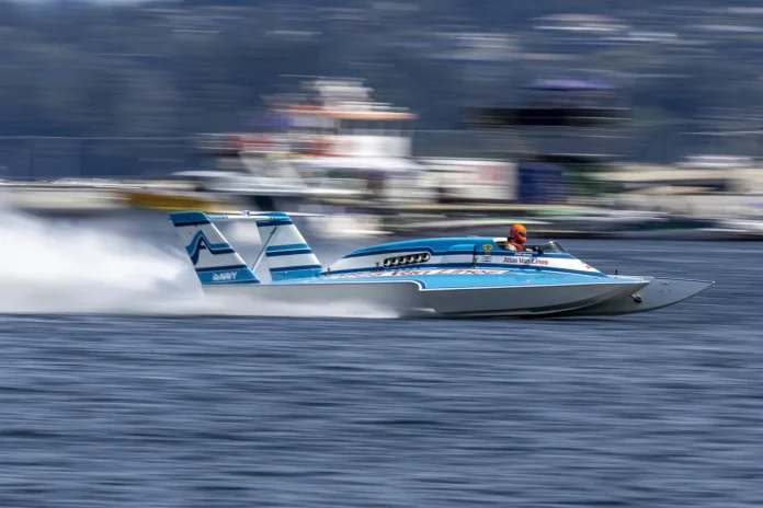 Jimmie Johnson hydroplane ride honors legend