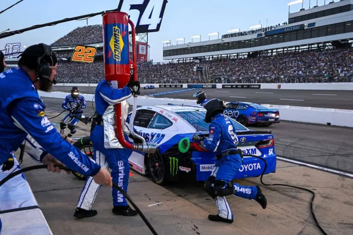 John Hunter Nemechek pit stop penalty