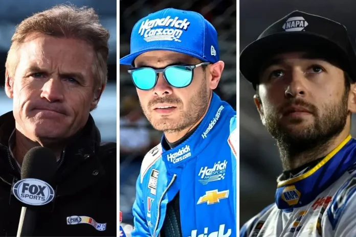 Kenny Wallace Throws Shade Snubs Kyle Larson & Chase Elliott