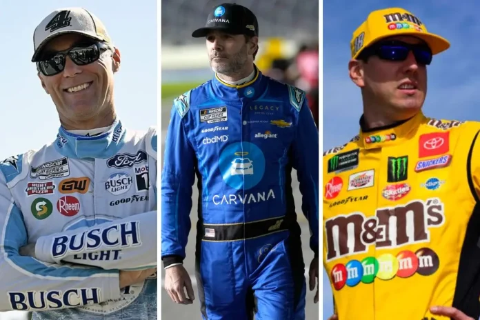 Kevin Harvick’s Bold Claim Are Johnson & Busch’s Championships Fake