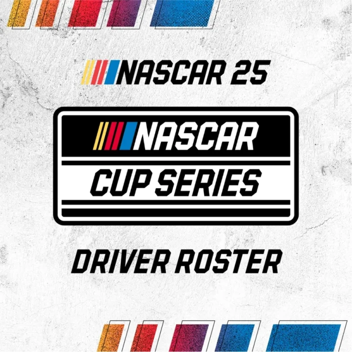 NASCAR 25 official driver roster