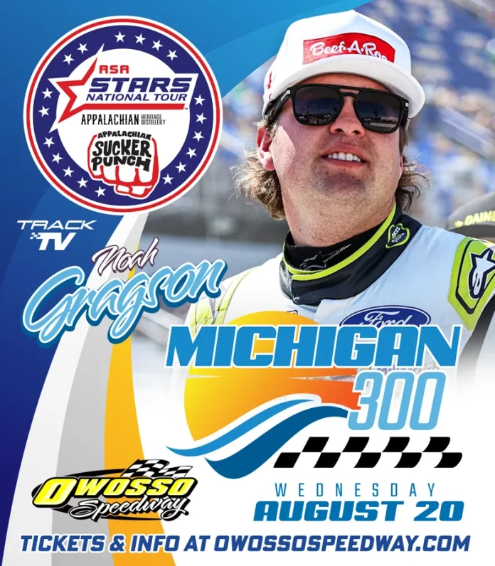 Noah Gragson Michigan 300 appearance