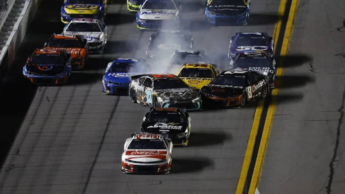 Ricky Stenhouse Jr Daytona crash