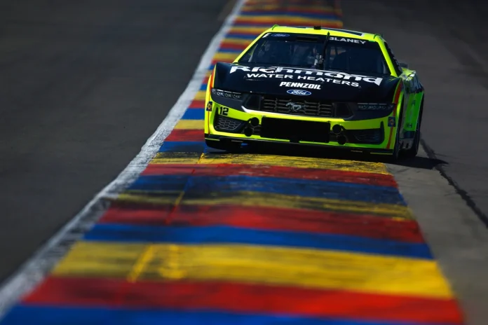 Ryan Blaney Watkins Glen pole