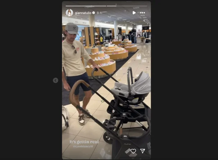 Ryan Blaney expecting first child