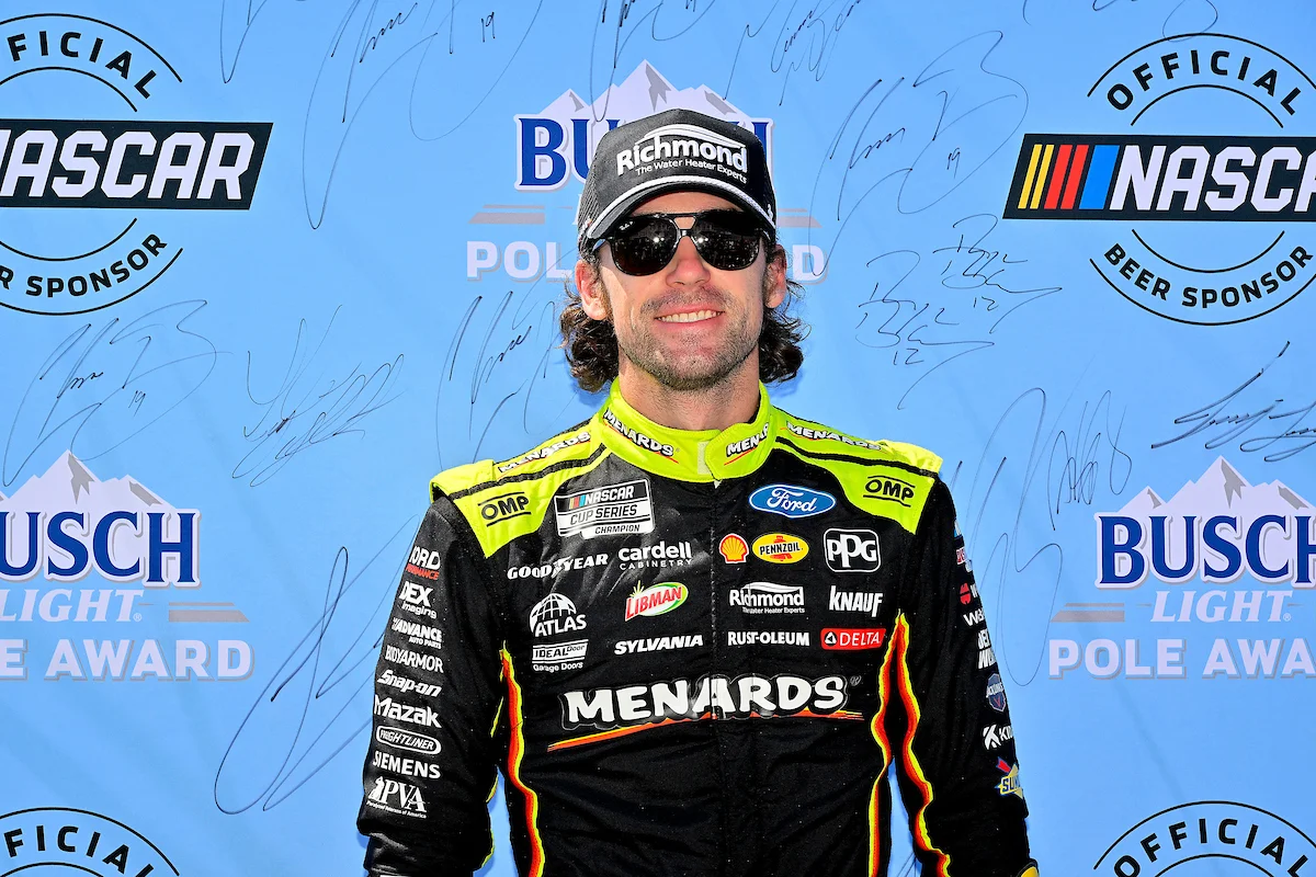 Ryan Blaney pole Watkins Glen
