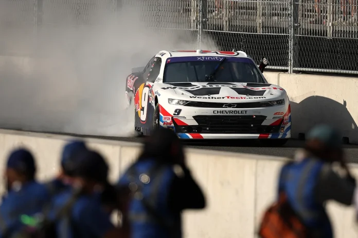 Shane van Gisbergen NASCAR Iowa crash