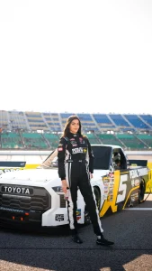 Toni Breidinger Turns Heads Courtside After Sports Illustrated Swimsuit Debut, Stays Focused on NASCAR