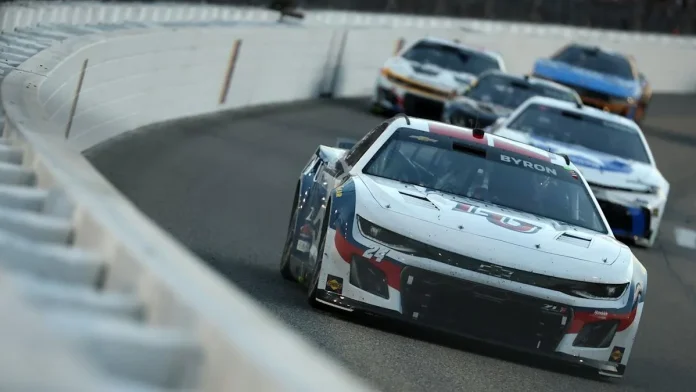 William Byron crew chief suspension Daytona