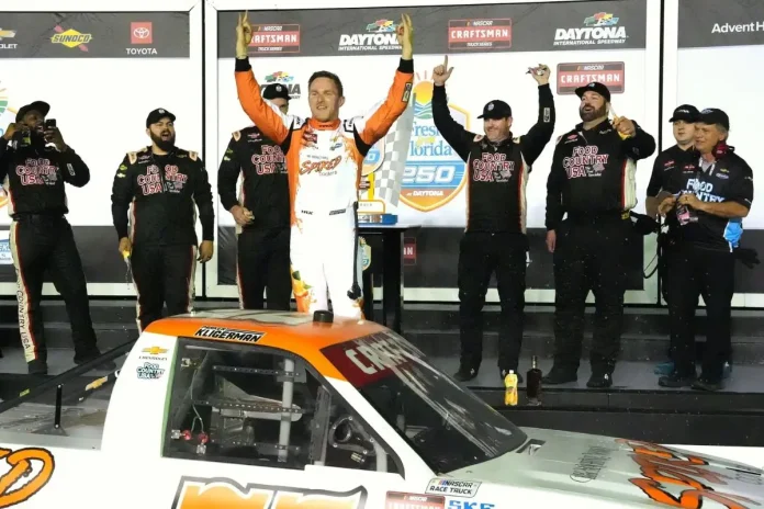 Xfinity Star’s Touching Tribute to Kligerman Following Daytona Triumph