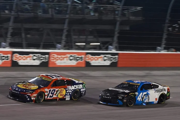 23XI Racing Darlington race drama
