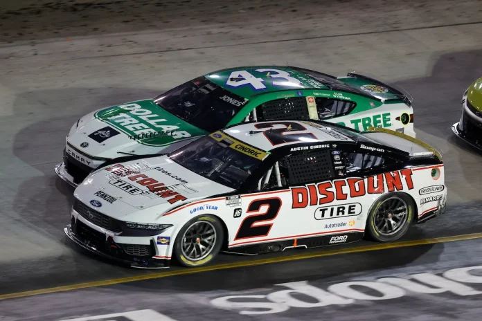 Austin Cindric Bristol playoffs battle