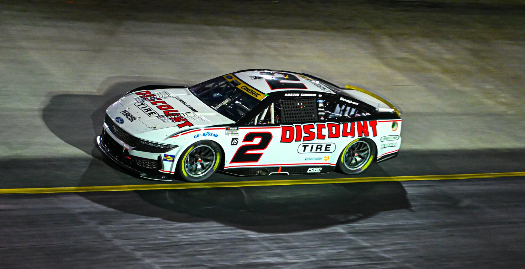 Austin Cindric Bristol fire incident