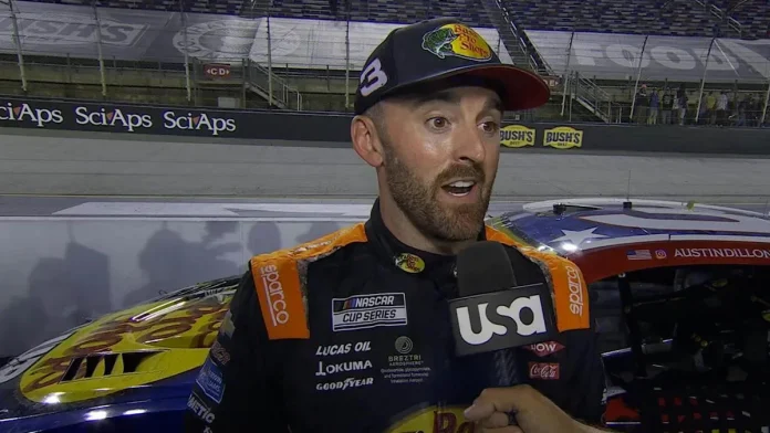 Austin Dillon Bristol tire issues