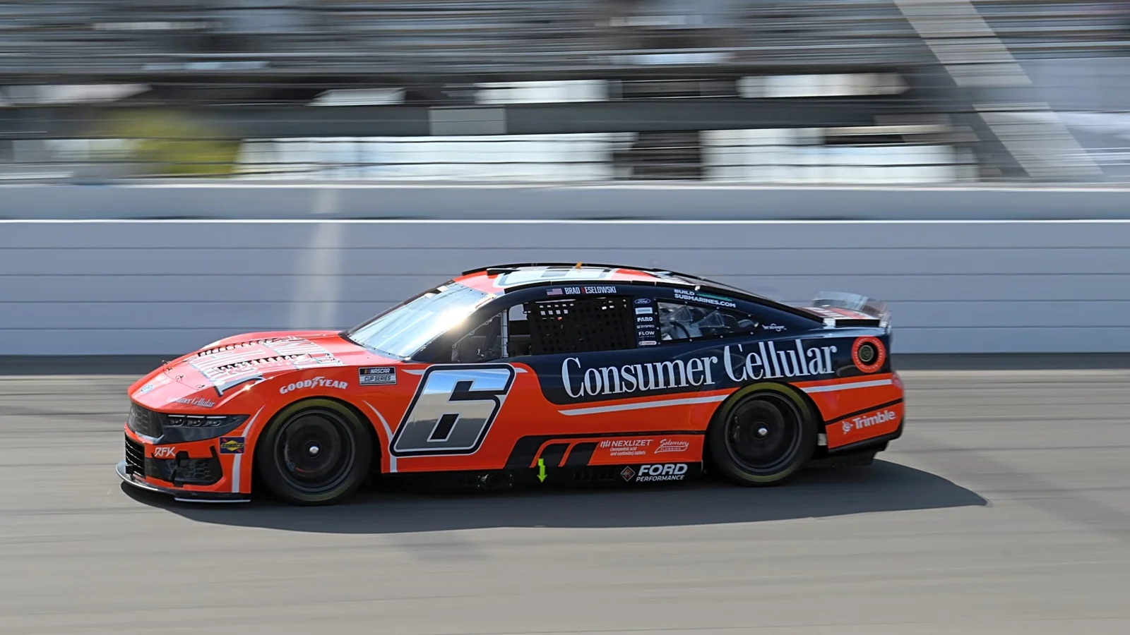 Brad Keselowski aggressive move