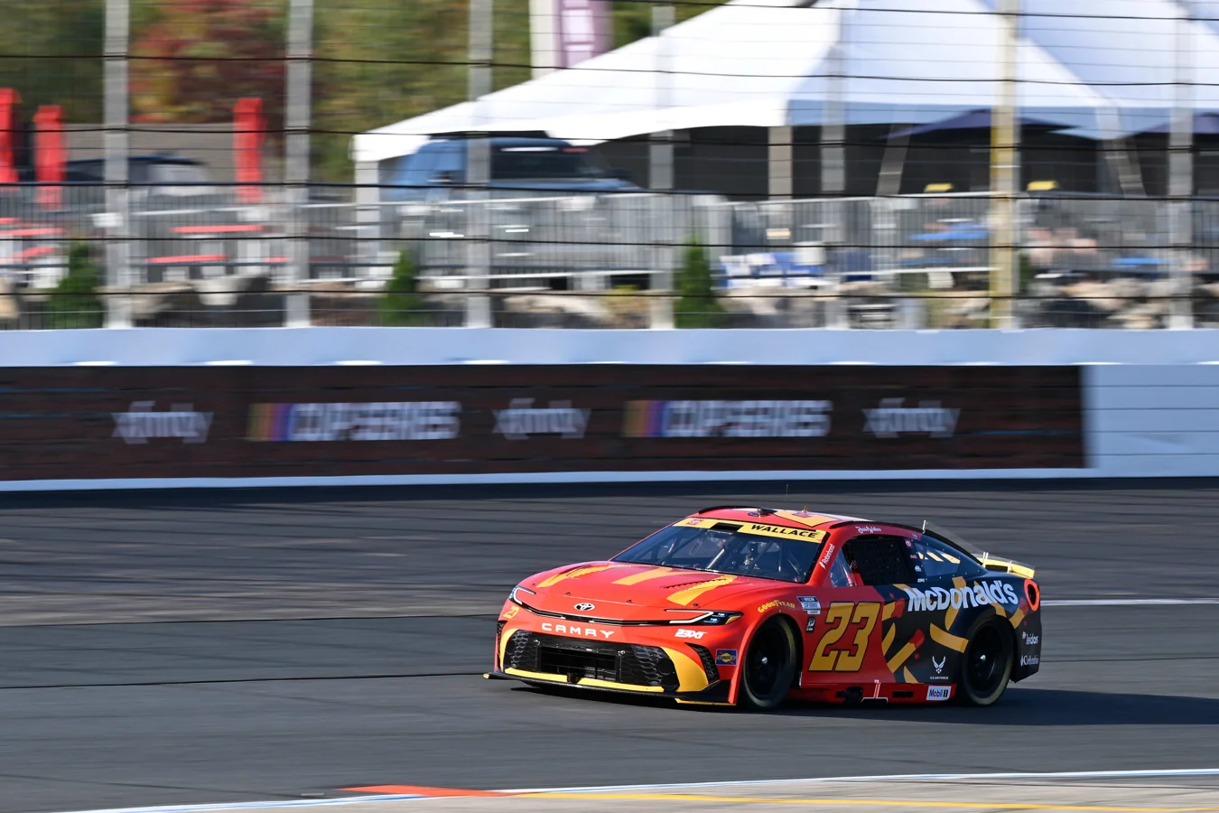 Bubba Wallace Kansas Speedway