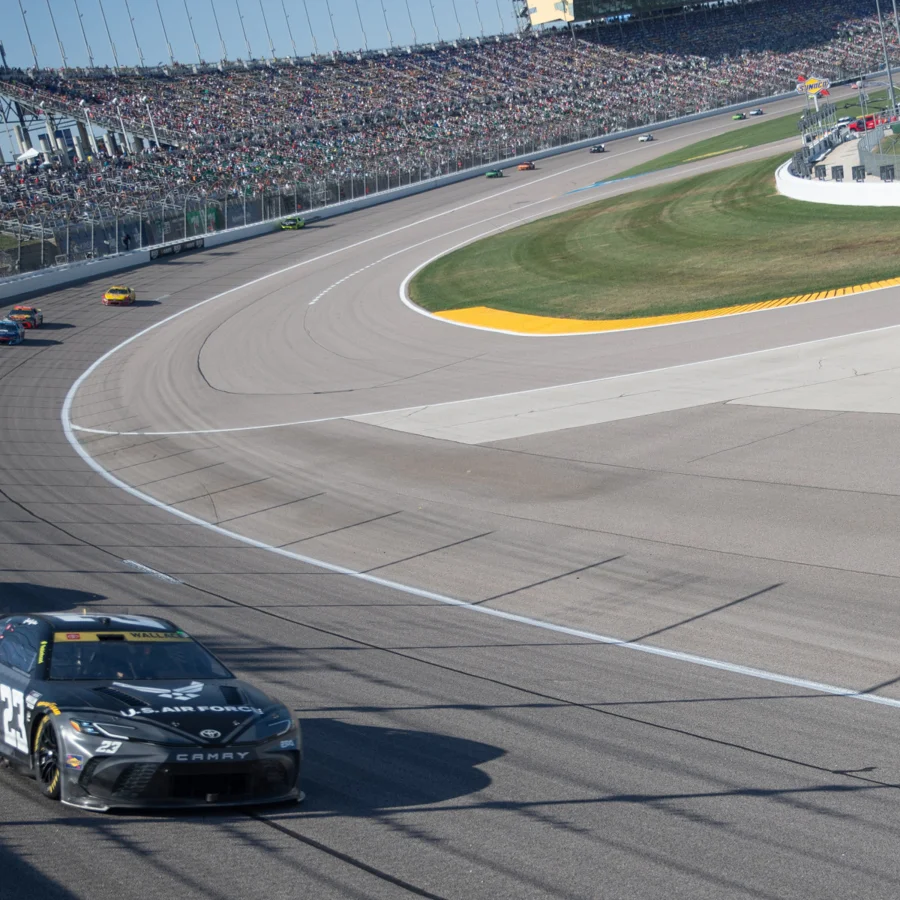 Bubba Wallace Kansas race incident