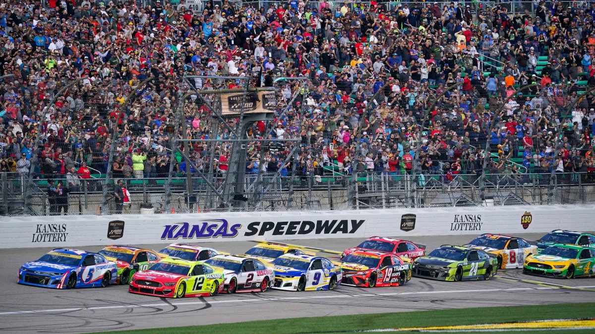Carson Hocevar Kansas Speedway rivalry