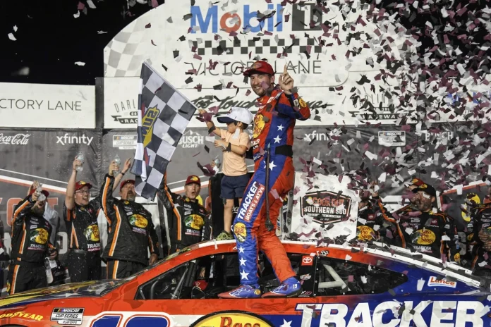 Chase Briscoe playoff victory Southern 500