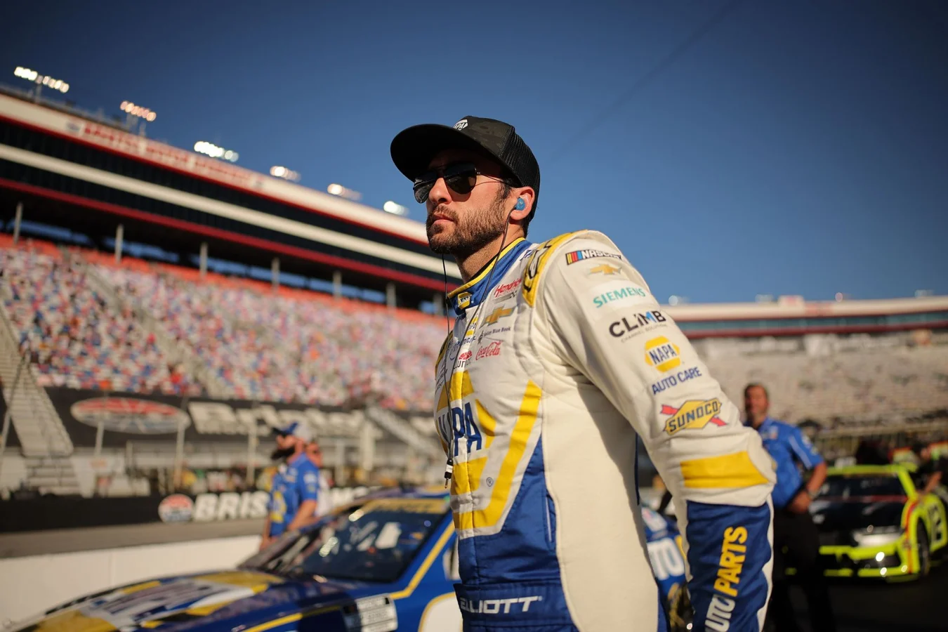 Chase Elliott Bristol tire wear
