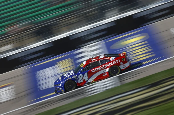 Chase Elliott Kansas Speedway win