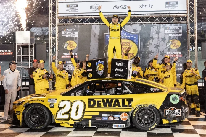 Christopher Bell Bristol race win