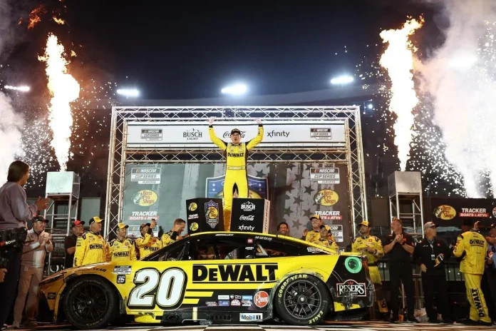 Christopher Bell Bristol victory strategy