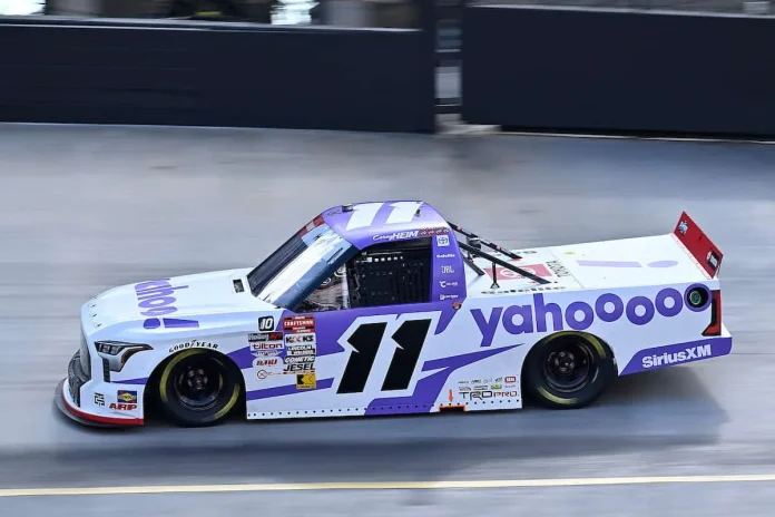 Corey Heim NASCAR Truck pole
