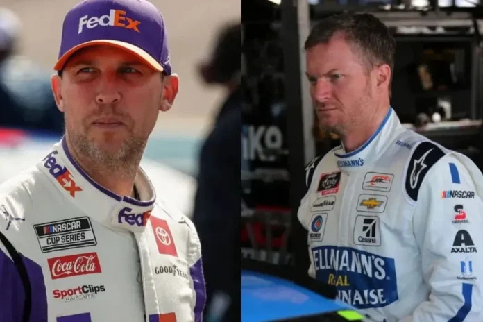 Dale Jr. Rallies Behind Denny Hamlin's NASCAR Championship Ques