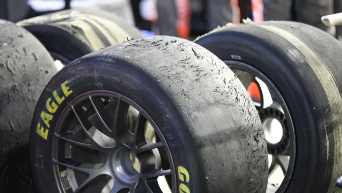 Dale Earnhardt Jr. Bristol tire