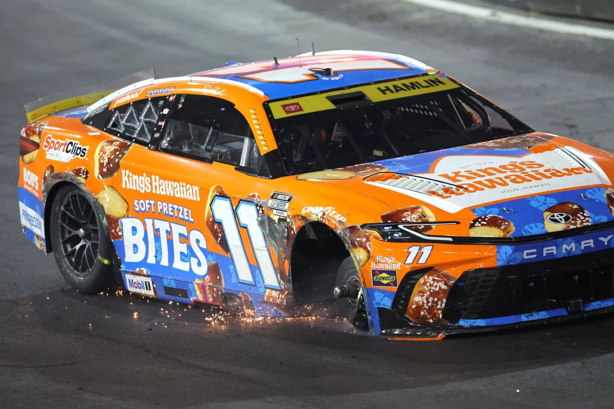 Denny Hamlin pit crew suspension