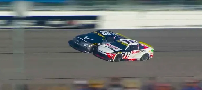 Denny Hamlin Kansas crash