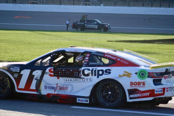 Denny Hamlin Kansas Clash