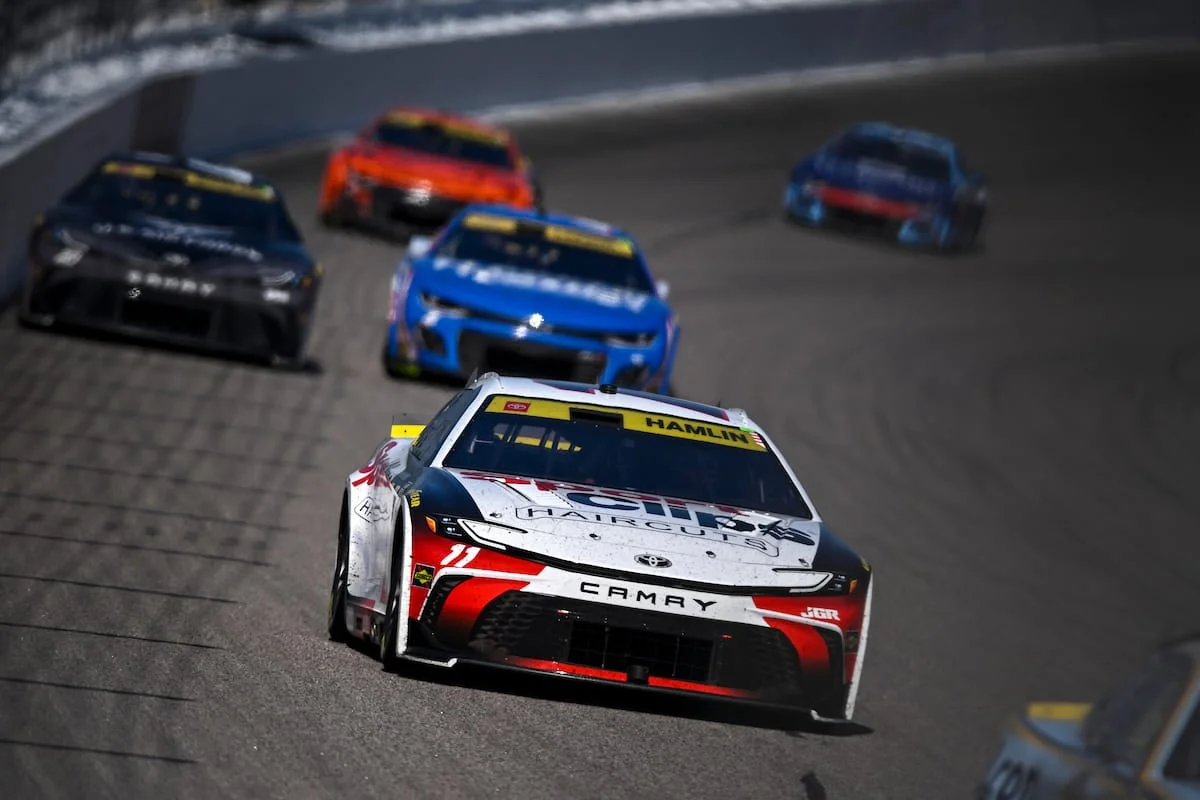 Denny Hamlin Kansas setback