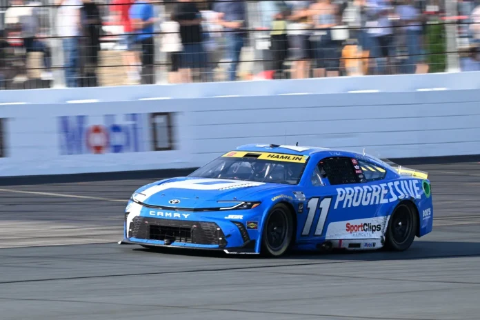 Denny Hamlin Ty Gibbs feud