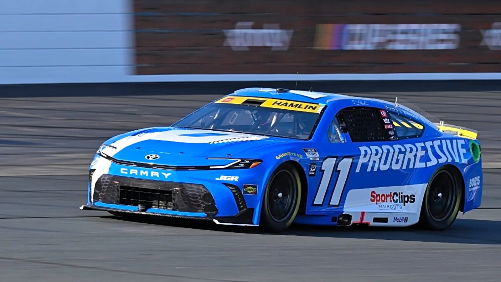 Denny Hamlin Kansas playoff race