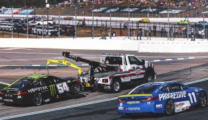 Denny Hamlin Owns Up to Racing Mistake After Ty Gibbs Clash