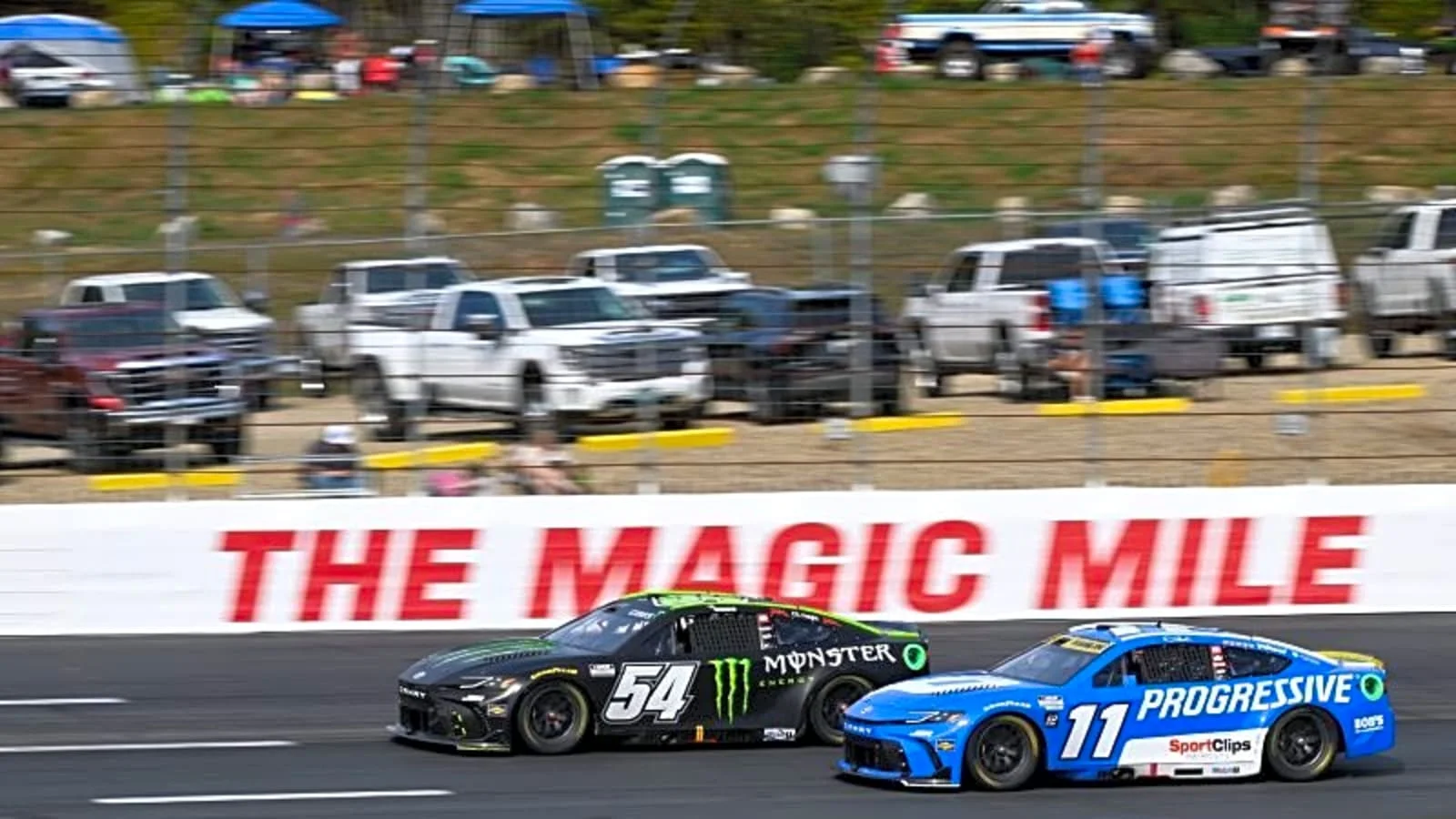 Denny Hamlin Ty Gibbs feud