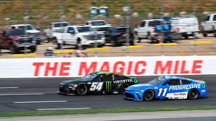 Denny Hamlin Ty Gibbs controversy