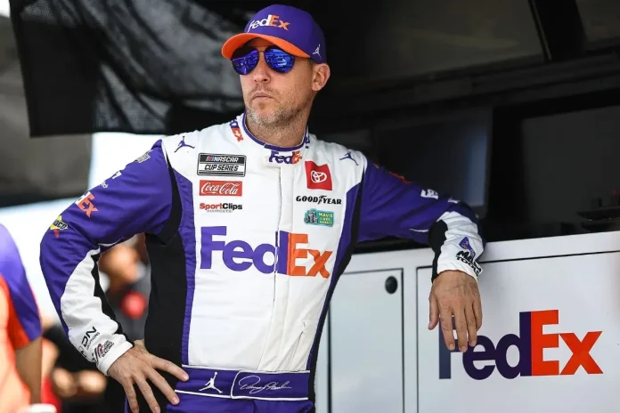 Denny Hamlin criticizes Hendrick drivers Darlington