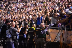 Fans Rave Over Ryan Blaney’s Victory and JGR Controversy